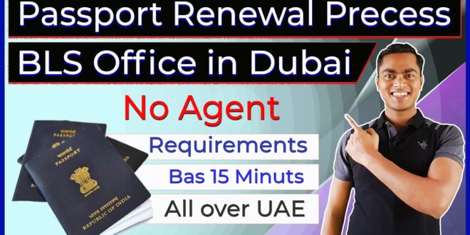 how to renew indian passport in dubai