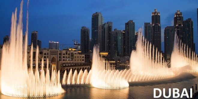 dubai fountain show timings