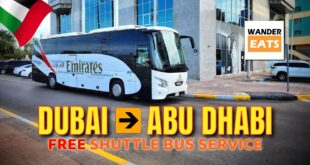 22. Dubai to Abu Dhabi bus