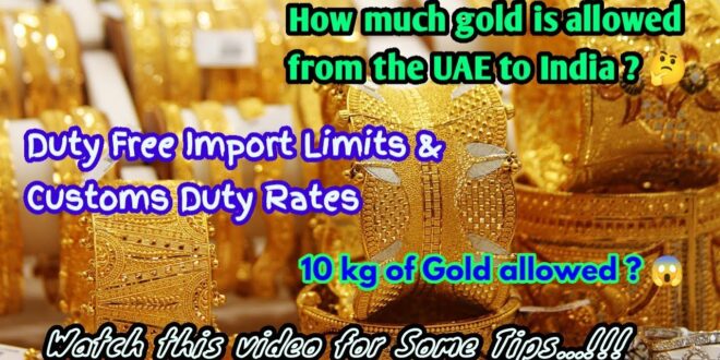 Gold rate in dubai and india