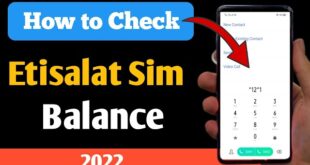 how to check data balance on etisalat dubai?